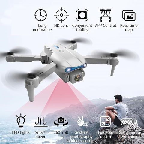 E99 Drone Camera With Lights